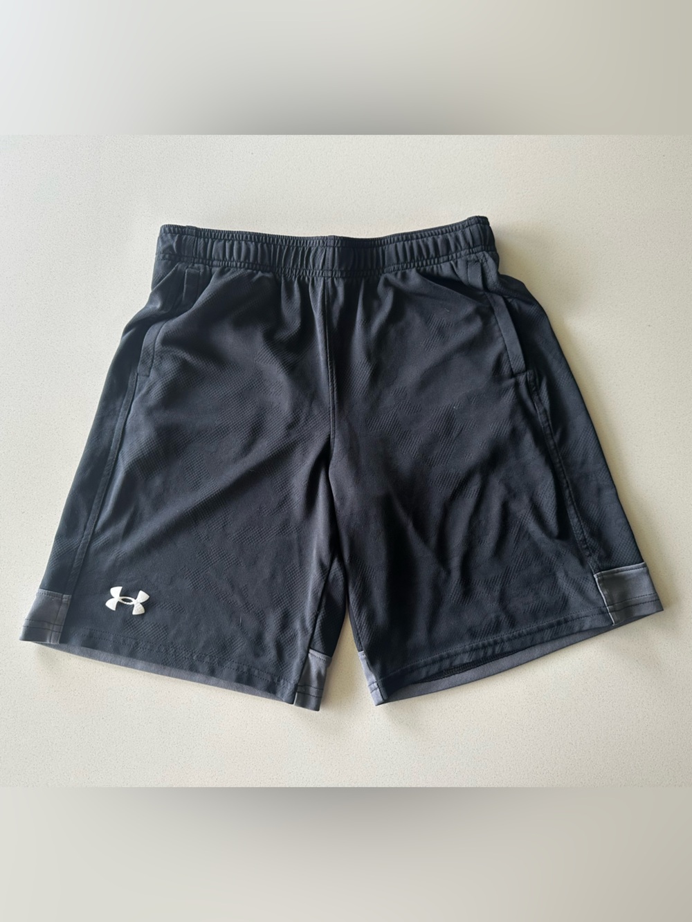 Under Armour Black Performance Shorts with Logo